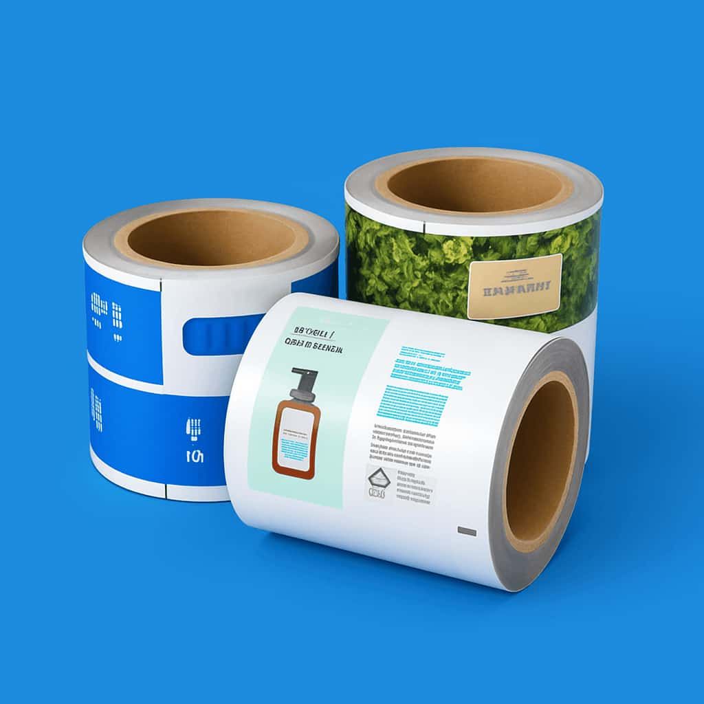 Рулонна плівка з друком image